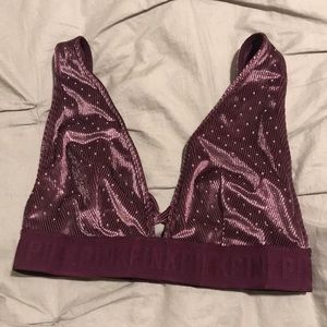 Victoria’s Secrets Pink Bralette! New, velvet